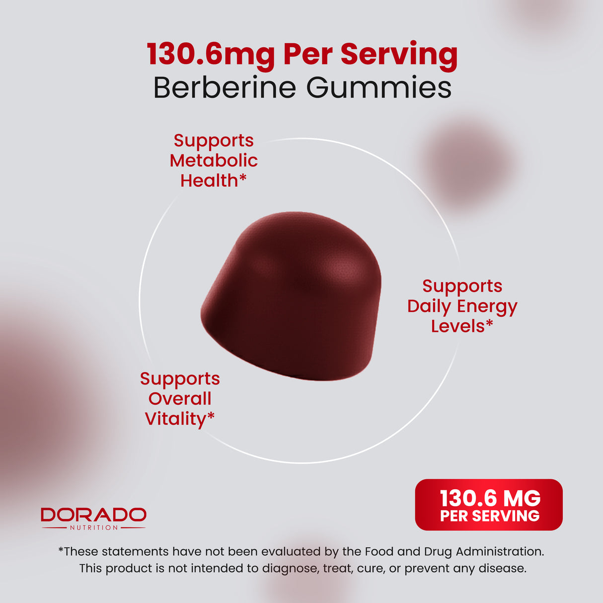 Berberine Gummies - (60 Gummies)