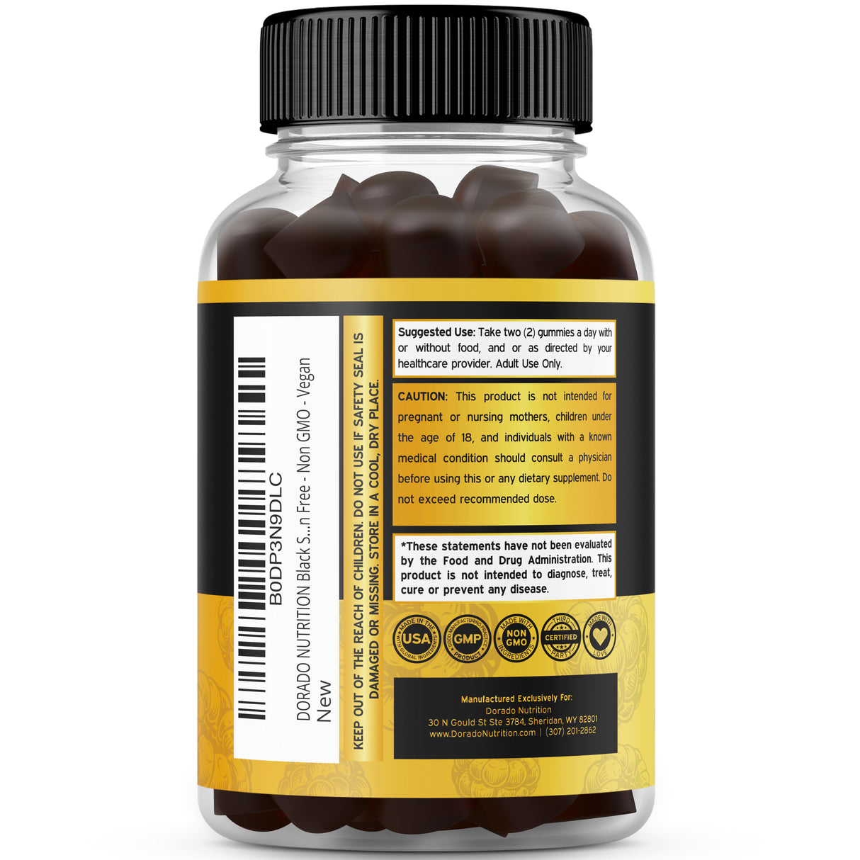 Black Seed Oil Gummies (60 Count)