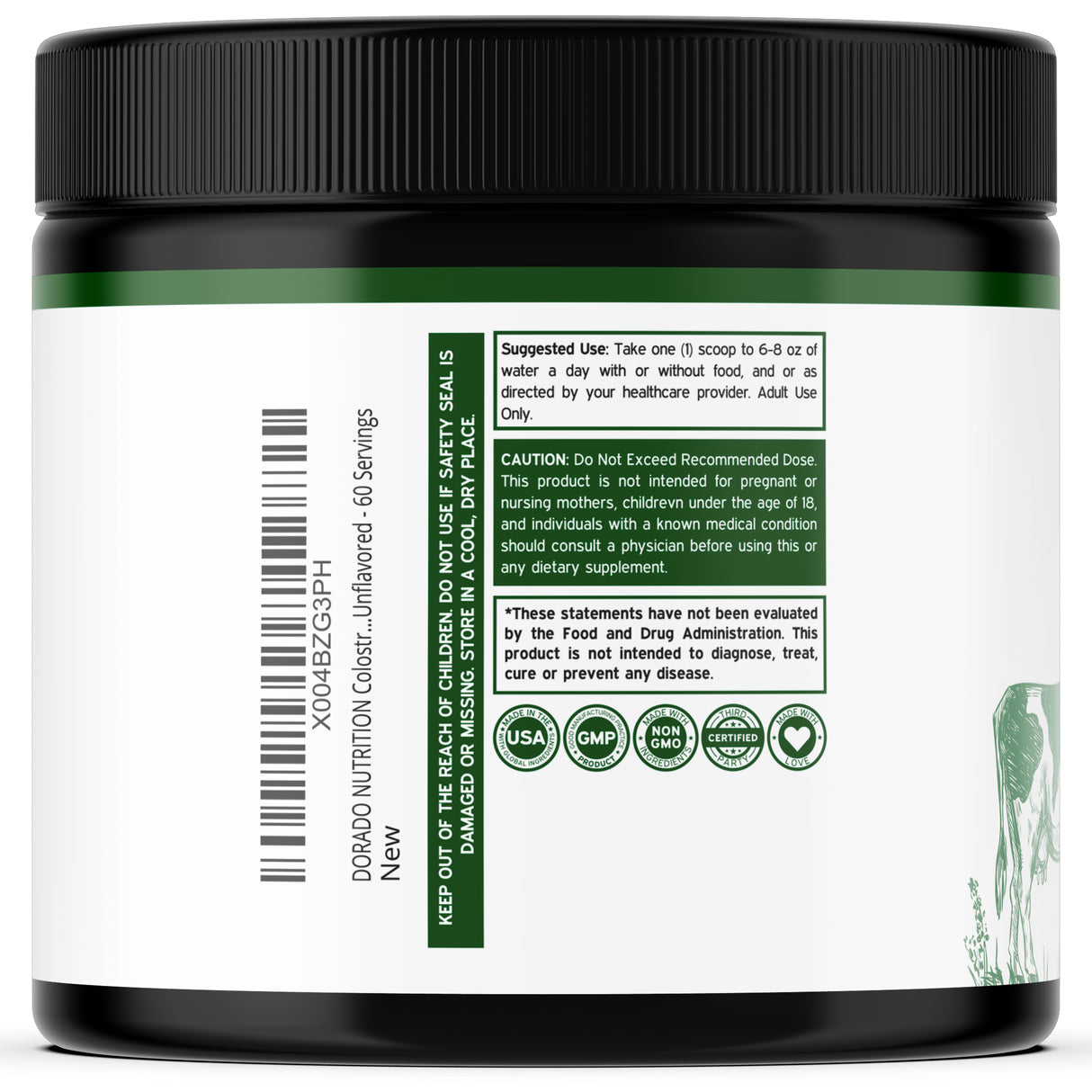 Colostrum Supplement Powder (90g)