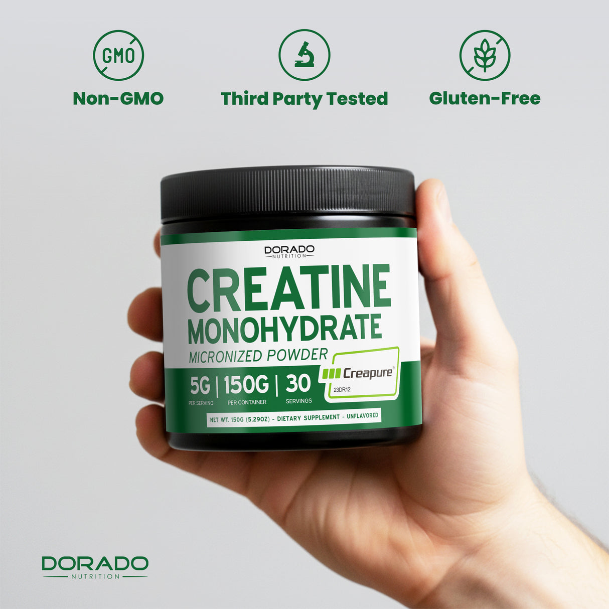 Creapure Creatine Monohydrate Powder
