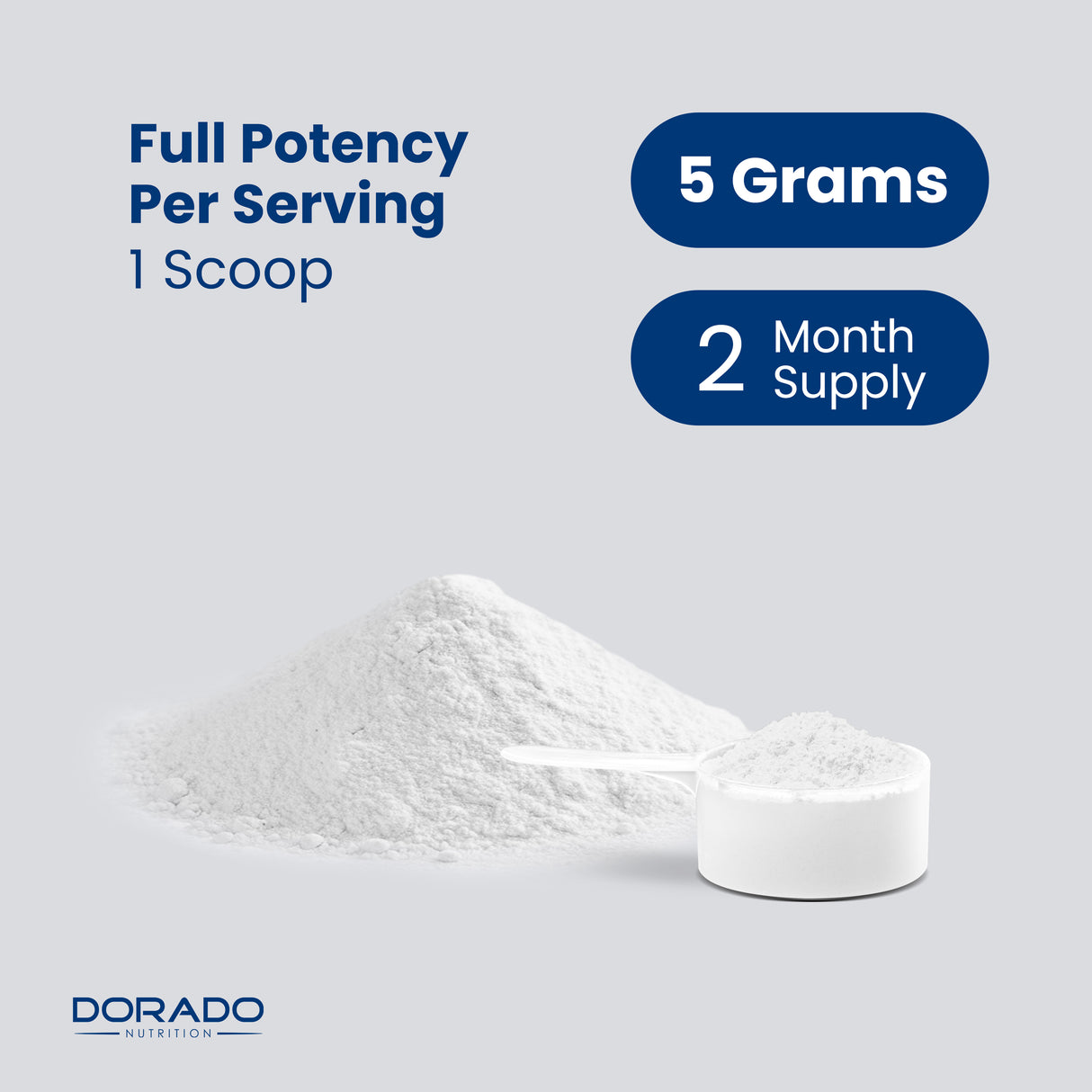 Creatine Monohydrate Powder (60 Servings) for Men & Women