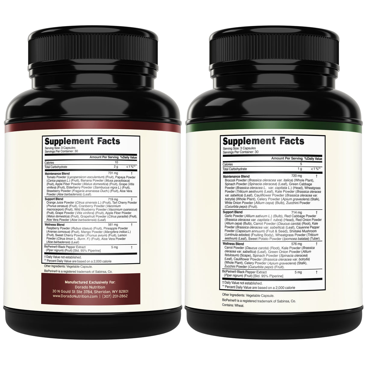 Fruit and Veggies Supplement (180 Capsules)