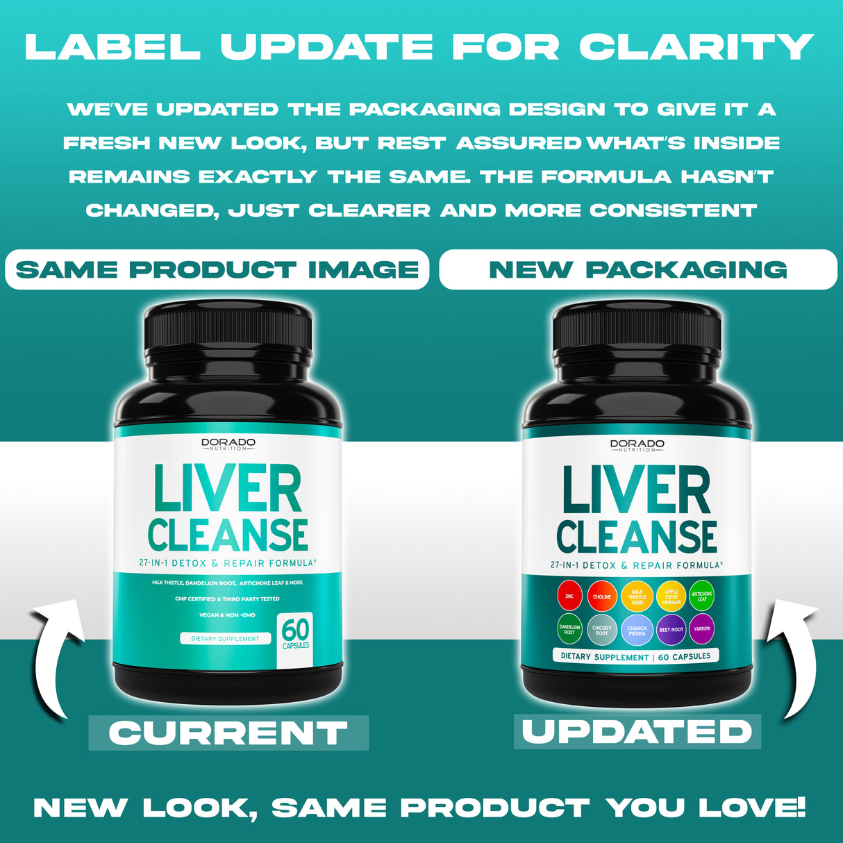 Liver Cleanse Support* - (60 Capsules)