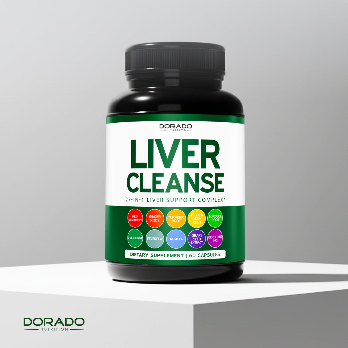 Liver Cleanse Detox & Repair Support* (27 in 1 Formula) - 60 Capsules