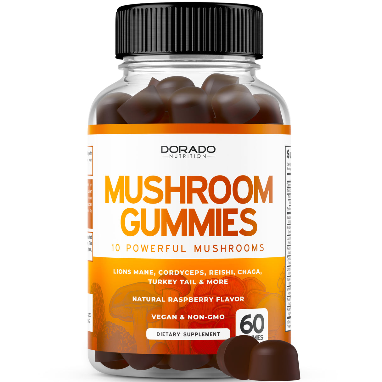 Mushroom Gummies 10 in 1 Blend (60 Gummies)