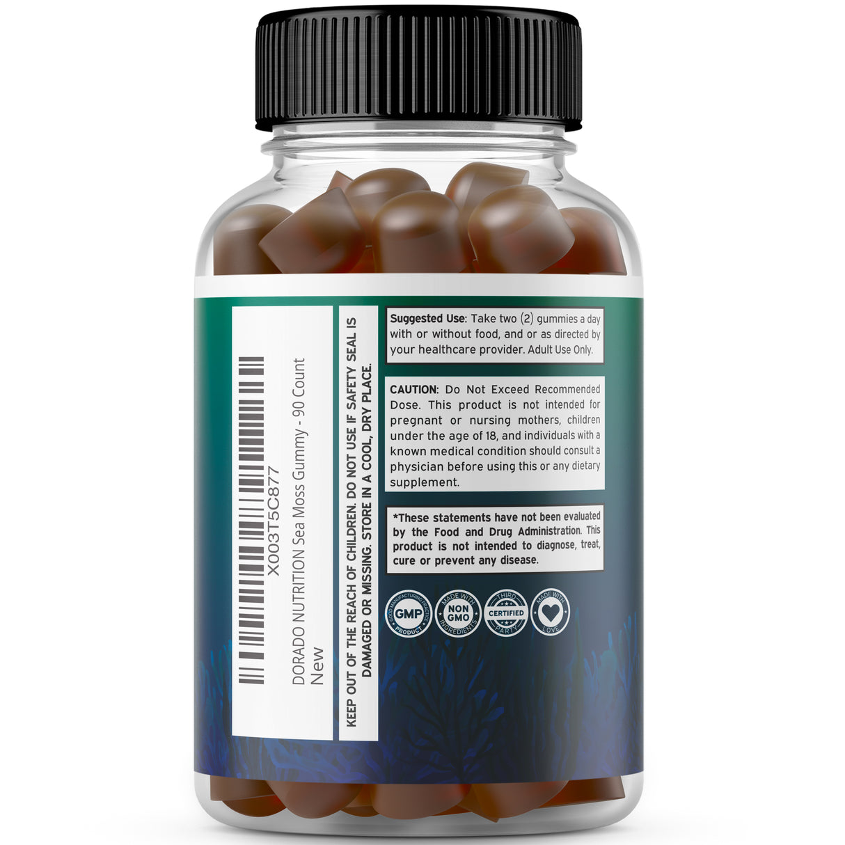 IRISH SEA MOSS GUMMIES (90 Gummies)