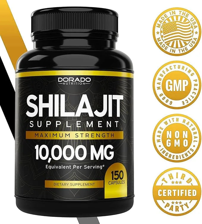 Shilajit Pure Himalayan Capsules 10,000mg