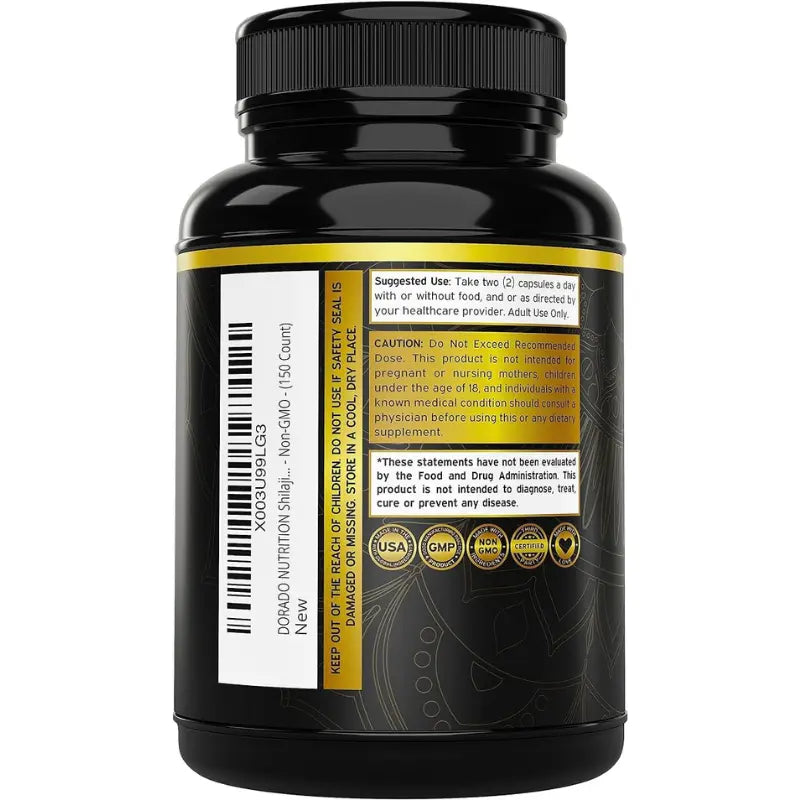 Shilajit Pure Himalayan Capsules 10,000mg