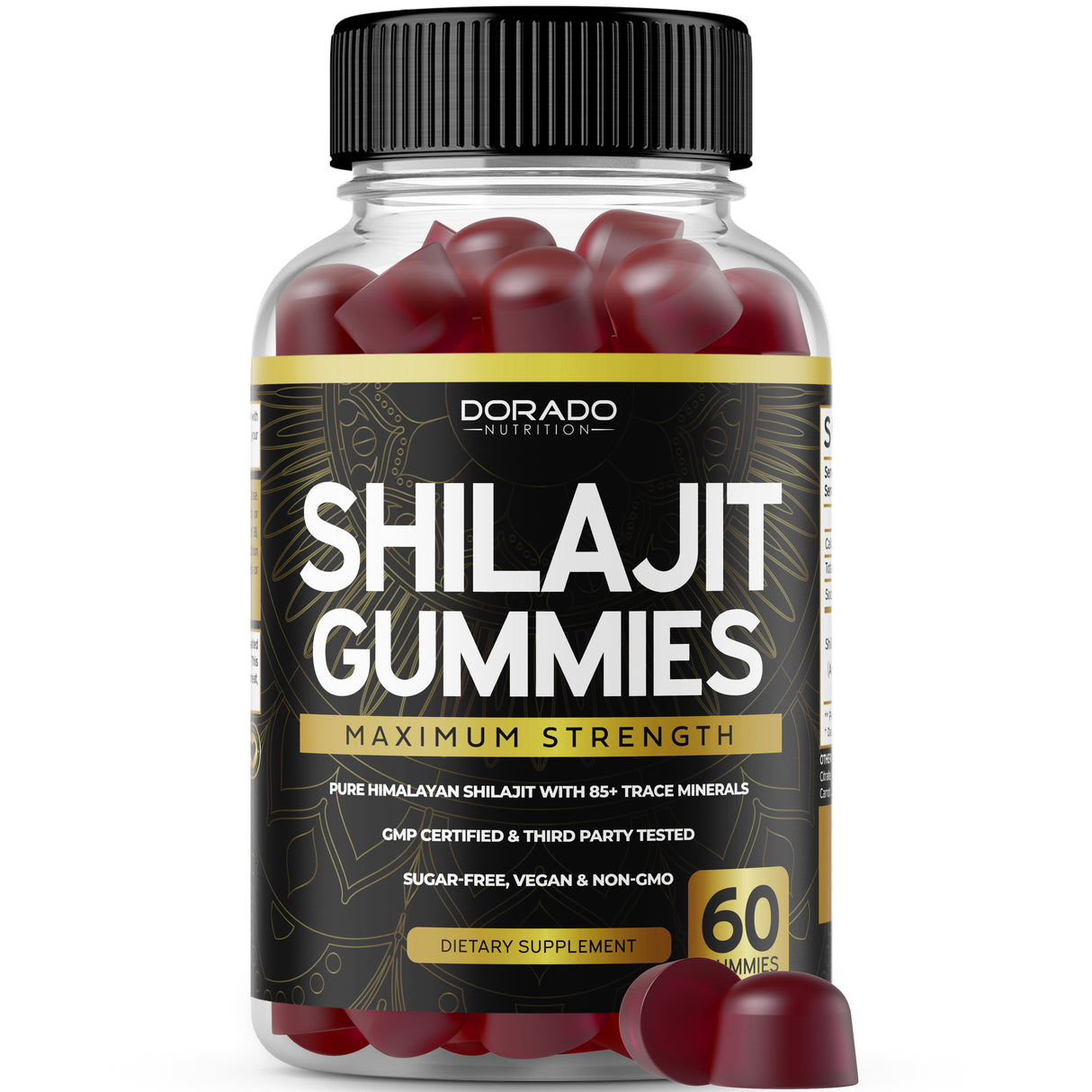 Shilajit Gummies 1000mg - (60 Gummies)