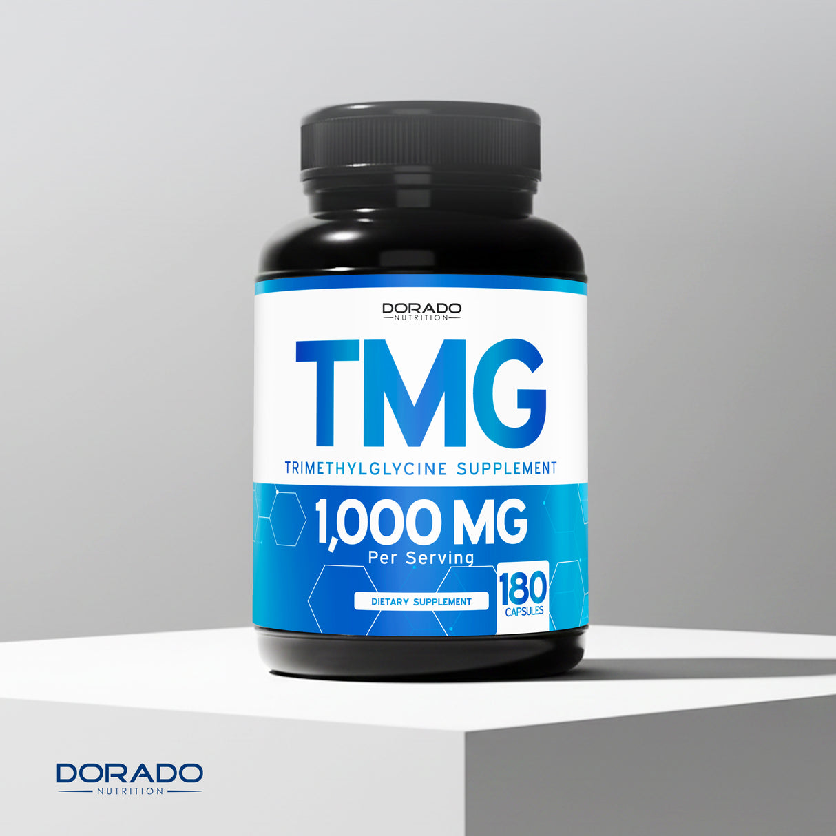 TMG Trimithylglycine Supplement (180 Capsules) for Women & Men