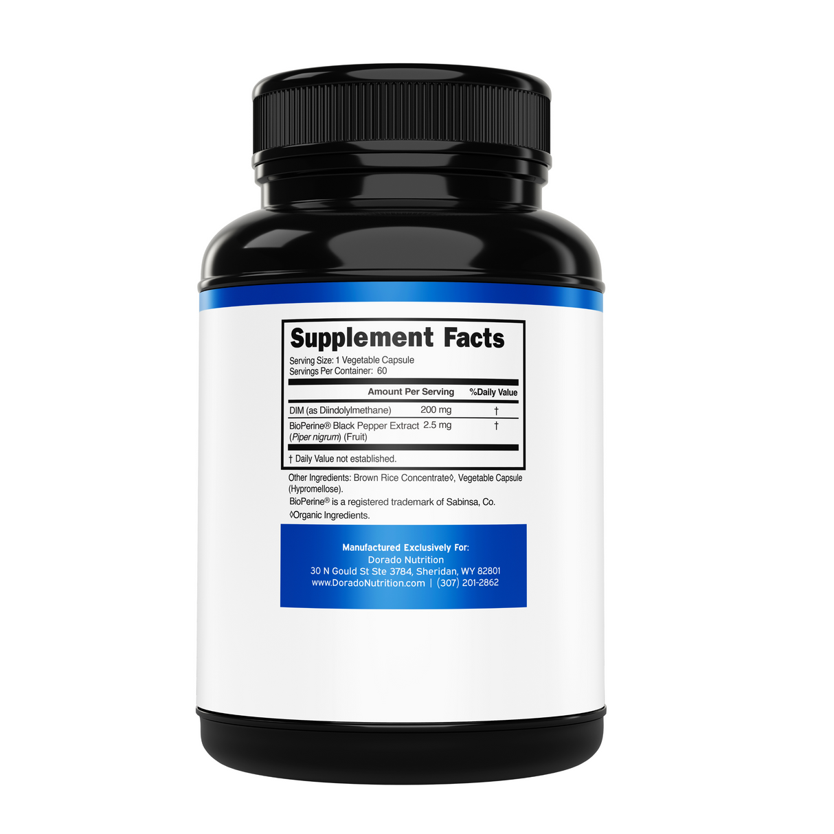 DIM Diindolylmethane Supplement (60 Capsules)