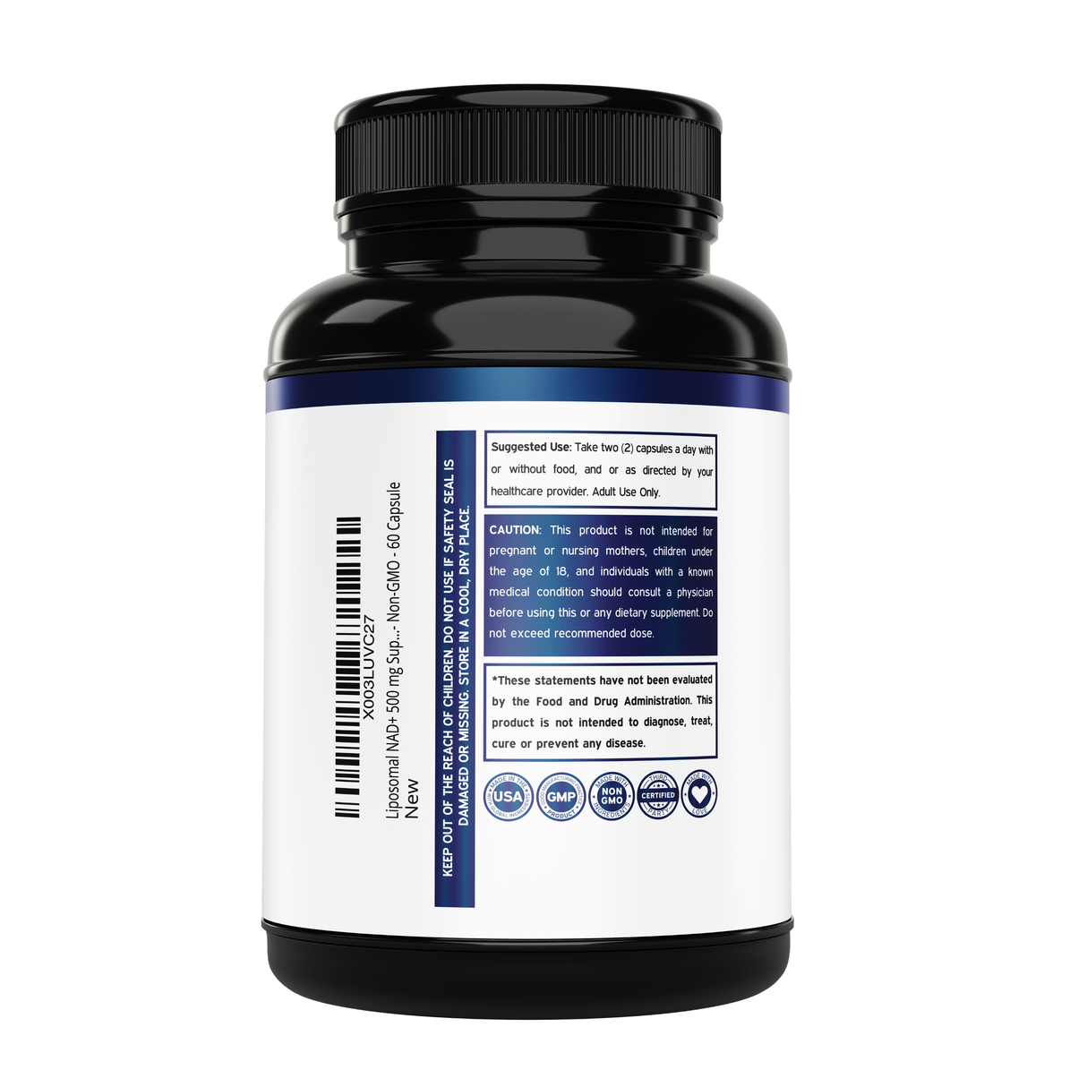NAD Supplement (500mg Per Serving) - 60 Count