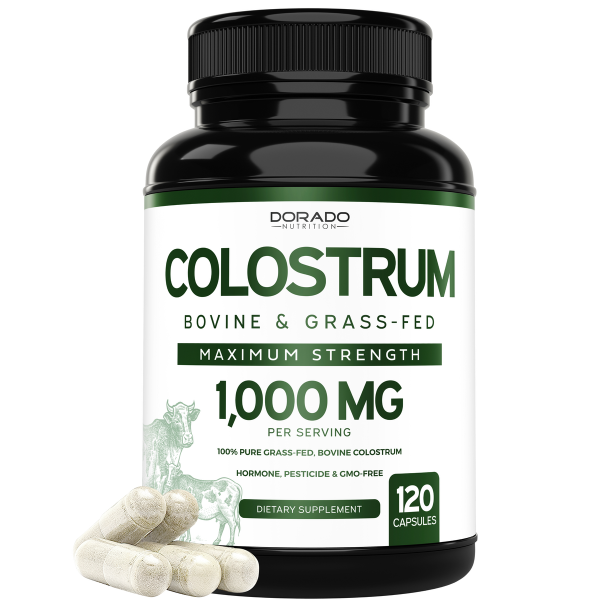 Colostrum Supplement - (120 Capsules)