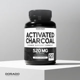 Organic Activated Charcoal Pills (120 Capsules)