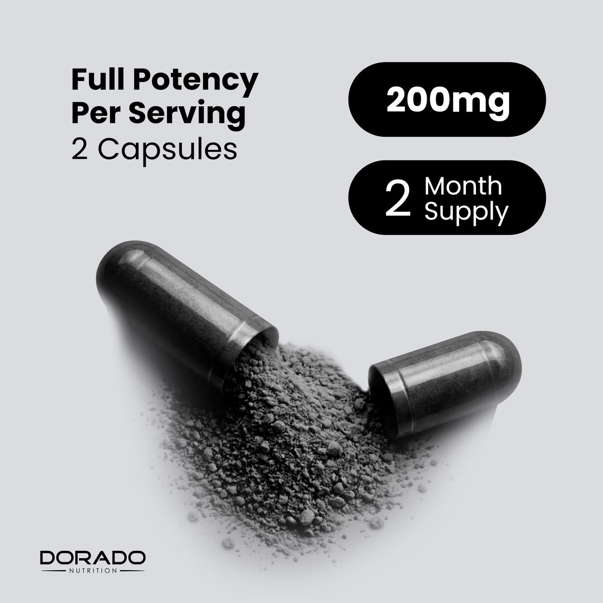 Organic Activated Charcoal Pills (120 Capsules)