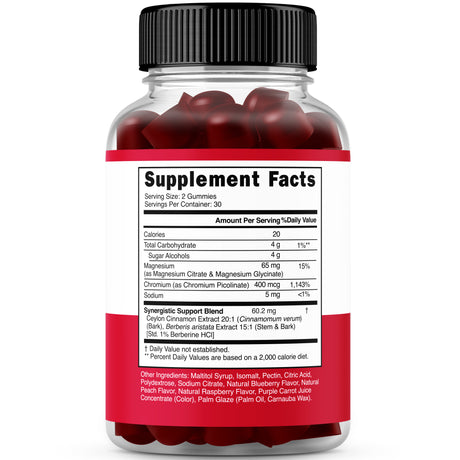 Berberine Gummies -  (60 Gummies)