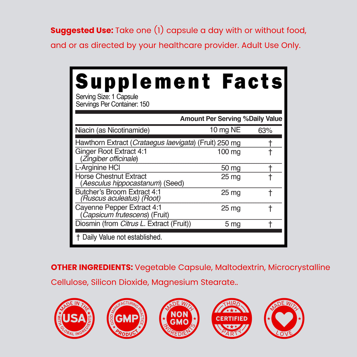 Blood Circulation (150 Capsules)