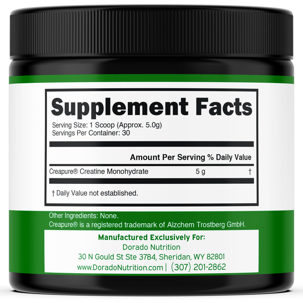 Creapure Creatine Monohydrate Powder