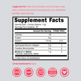 Creatine + Collagen & BCAA's | Creatine Monohydrate Powder (30 Serving)