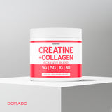 Creatine + Collagen & BCAA's | Creatine Monohydrate Powder (30 Serving)