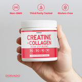 Creatine + Collagen & BCAA's | Creatine Monohydrate Powder (30 Serving)