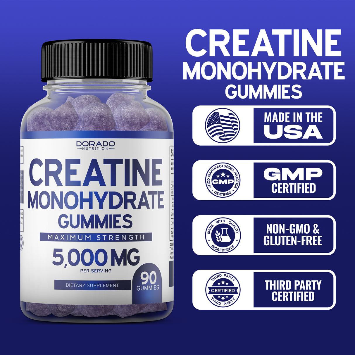 Creatine Monohydrate Gummies -