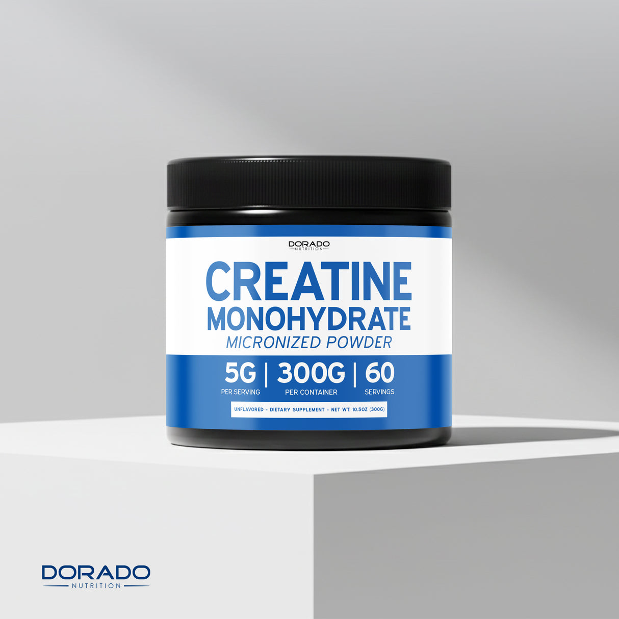 Creatine Monohydrate Powder (60 Servings) for Men & Women