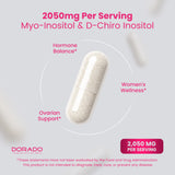 Myo-Inositol & D-Chiro Inositol Supplement For Women (360 Capsules)