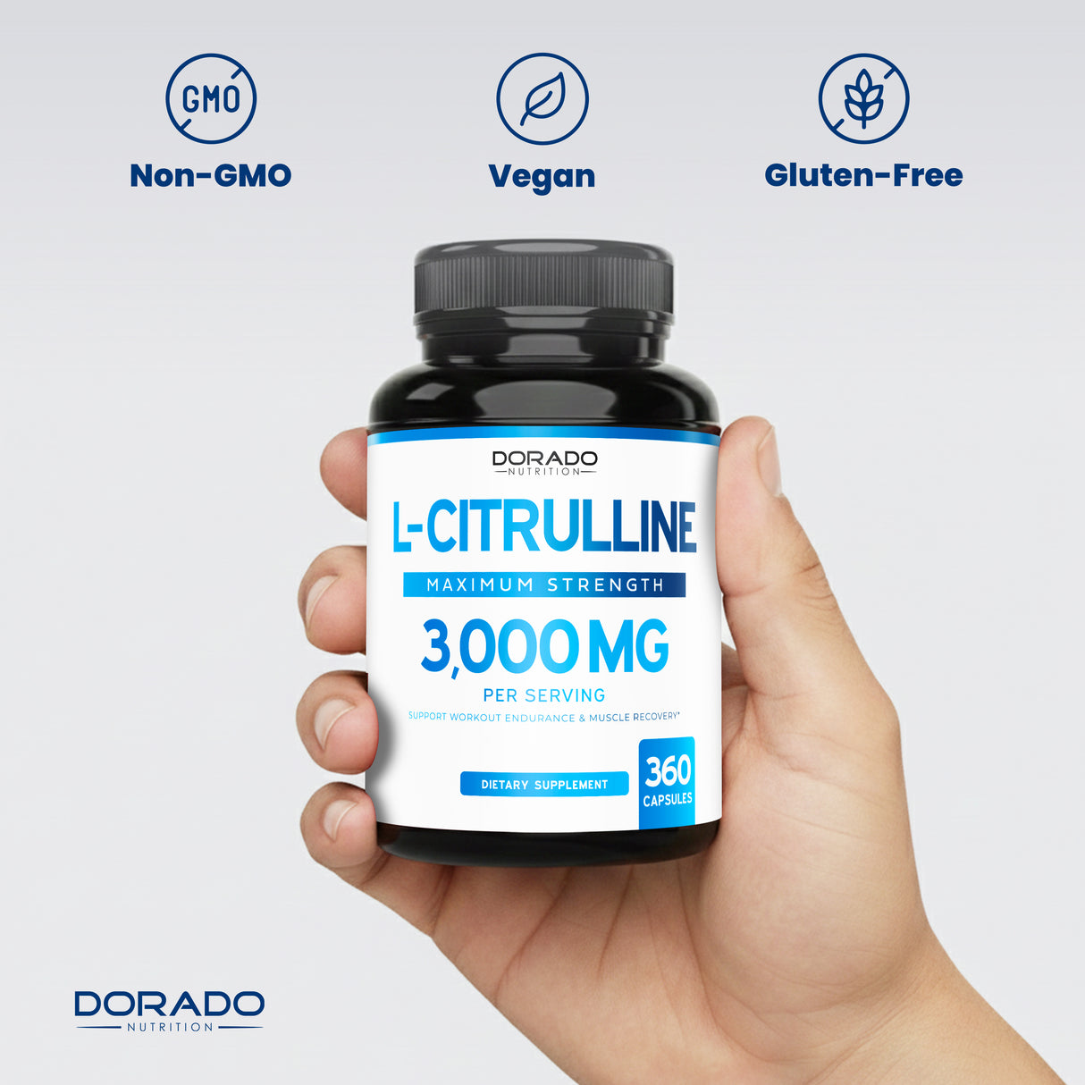 L Citrulline 3000mg - (240 Capsules)