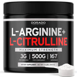 L Arginine L Citrulline Supplement Powder (3g) for Men & Women