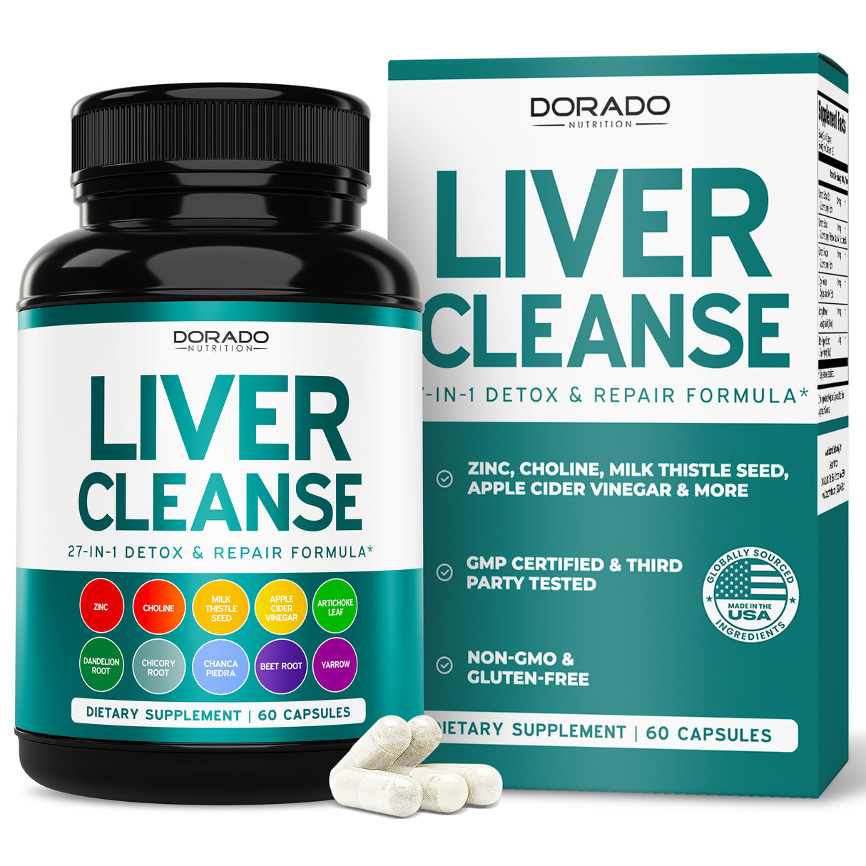 Liver Cleanse Support* - (60 Capsules)