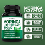 Organic Moringa Supplement (180 Capsule)