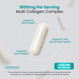 Multi Collagen Pills for Women & Men (120 Capsules)
