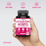 Myo-Inositol & D-Chiro Inositol Supplement - (120 Capsules)