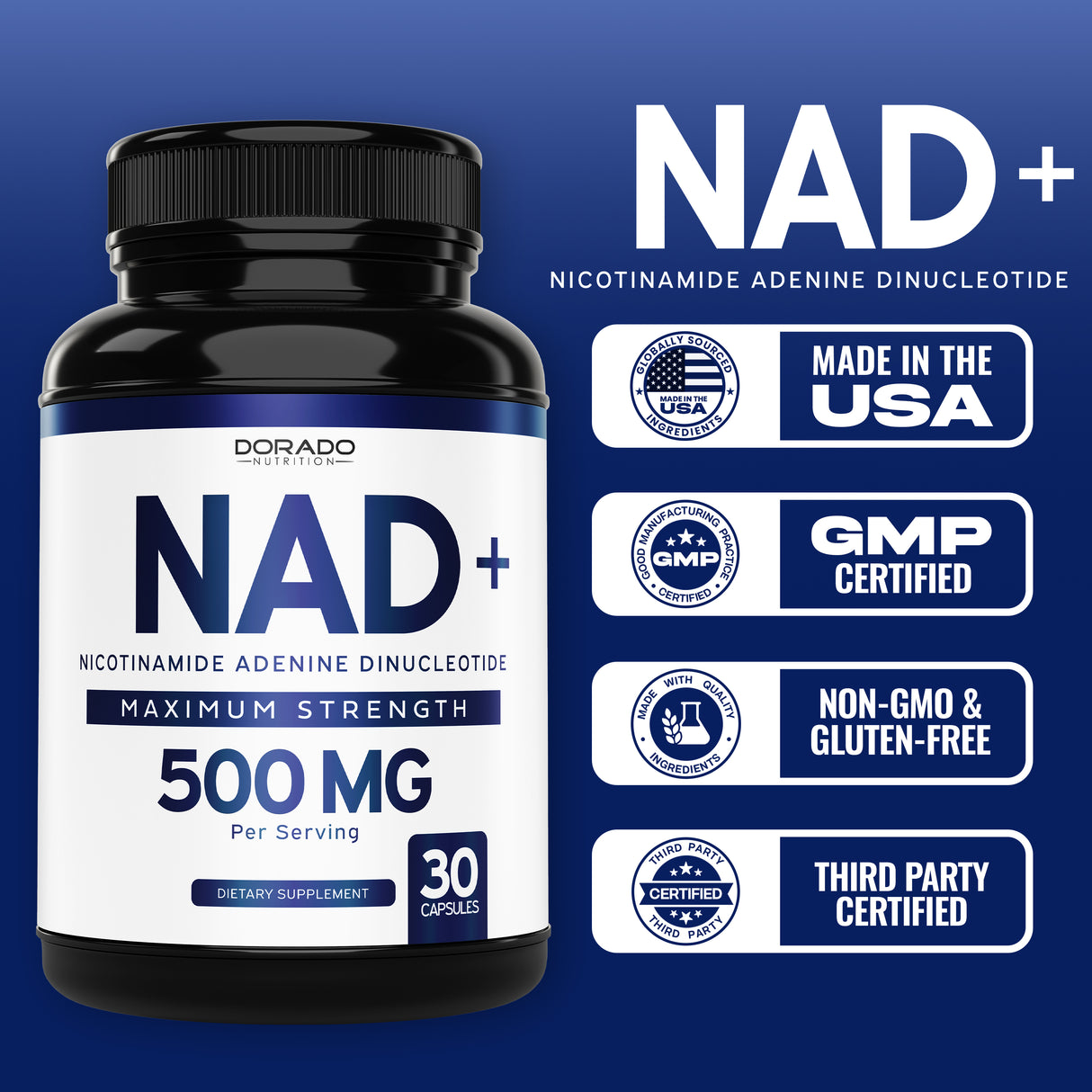 NAD Supplement - (30 Capsules)