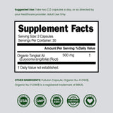 Organic Tongkat Ali for Men (60 Capsules)