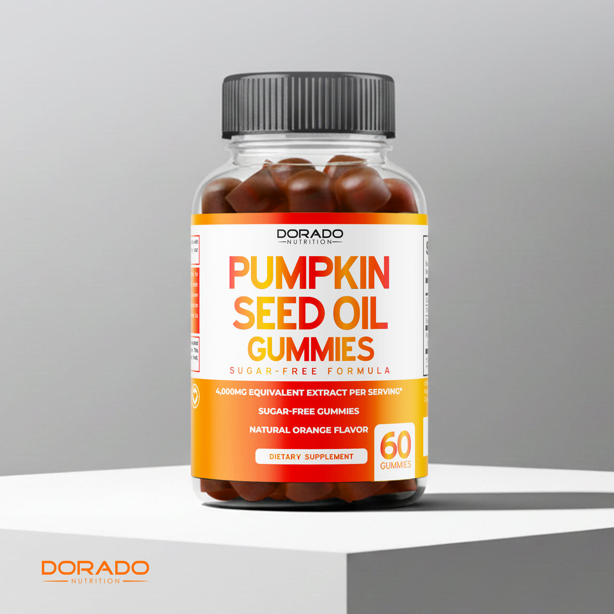 Pumpkin Seed Oil Gummies - (60 Gummies)