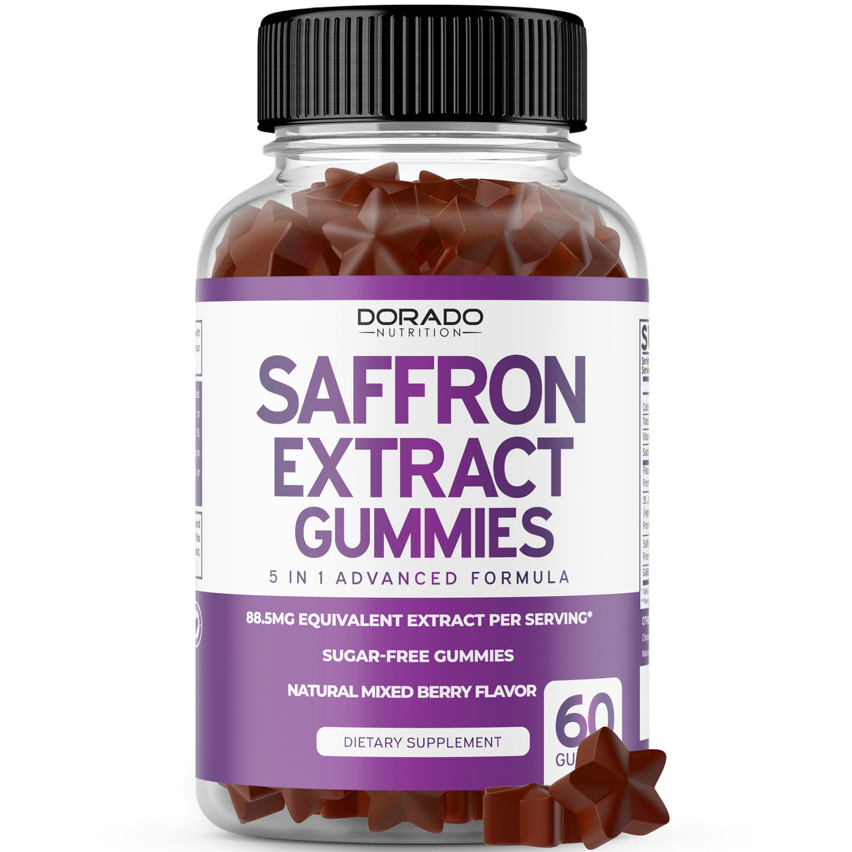 Saffron Gummies - (60 Gummies)