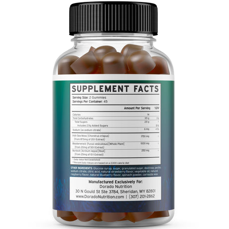 IRISH SEA MOSS GUMMIES (90 Gummies)