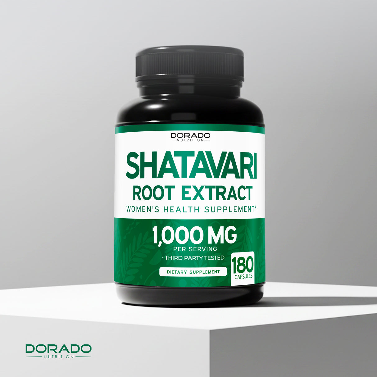 Organic Shatavari Capsules (180 Capsules)