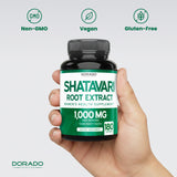 Organic Shatavari Capsules (180 Capsules)
