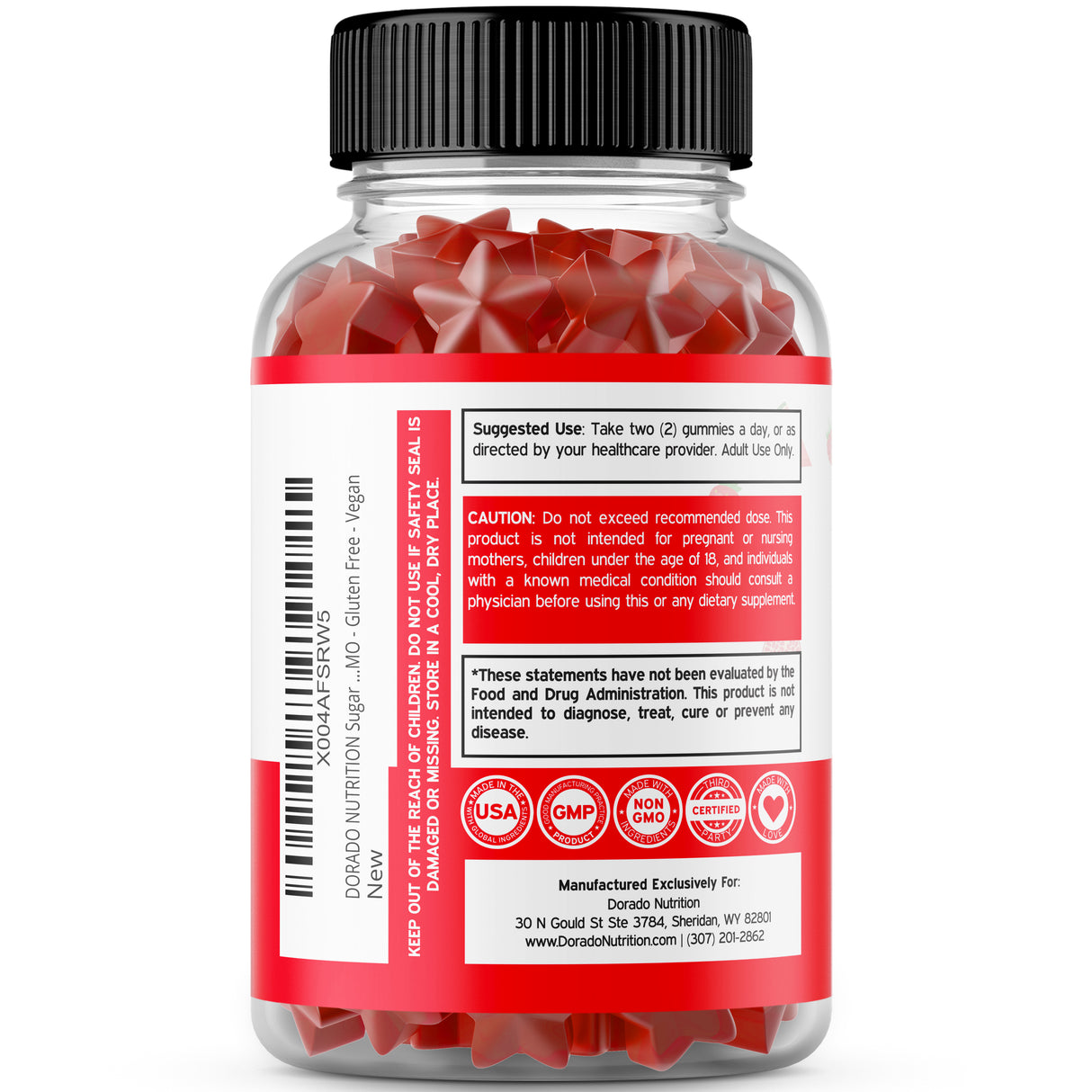 Fruit and Veggies Supplement - (120 Gummies)