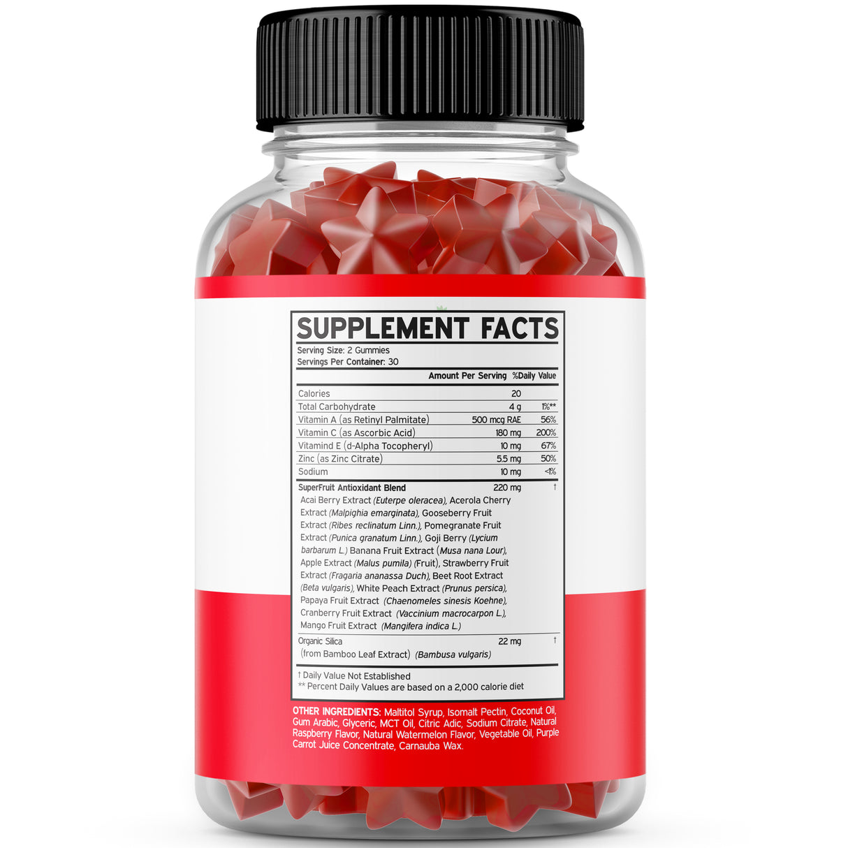 Fruit and Veggies Supplement - (120 Gummies)