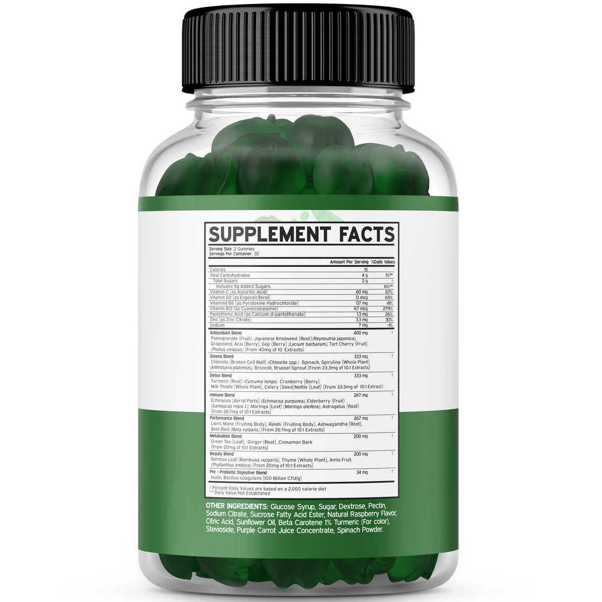 Supergreens Gummies - (60 Count)