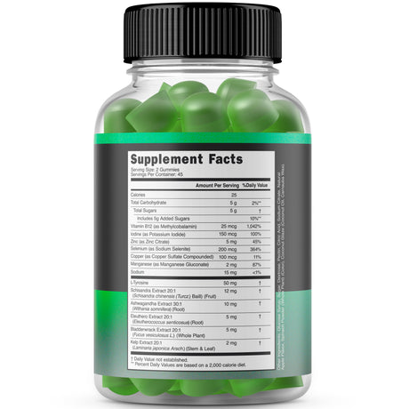 Thyroid Support* For Women & Men (90 Gummies)