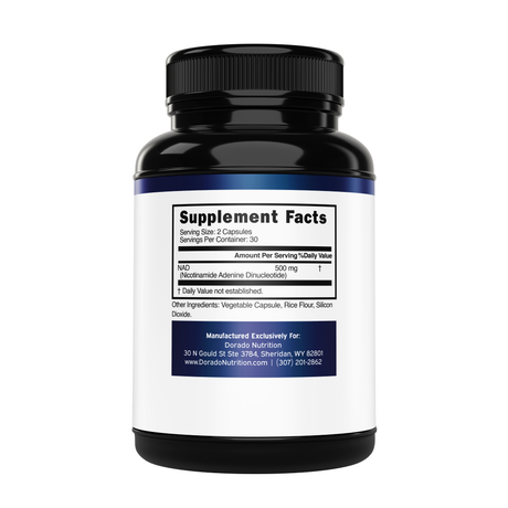 NAD Supplement (500mg Per Serving) - 60 Count