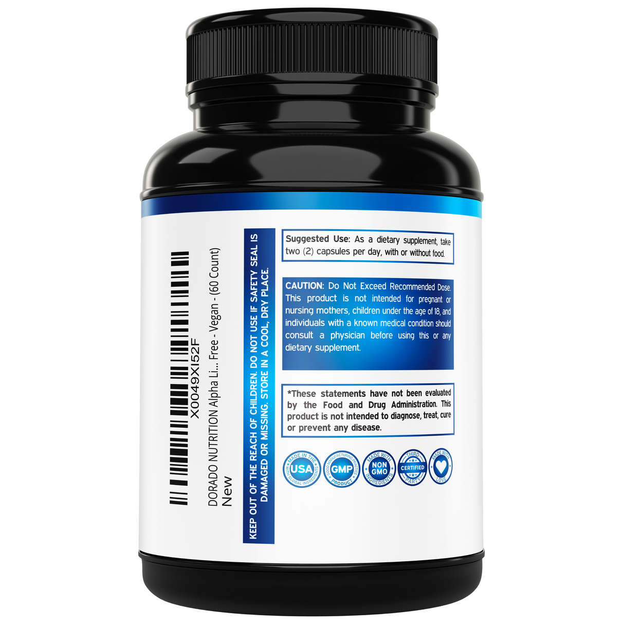 Alpha Lipoic Acid  - (60 Capsules)