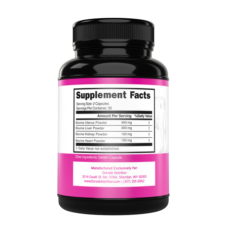 Beef Organ Supplement for Women
