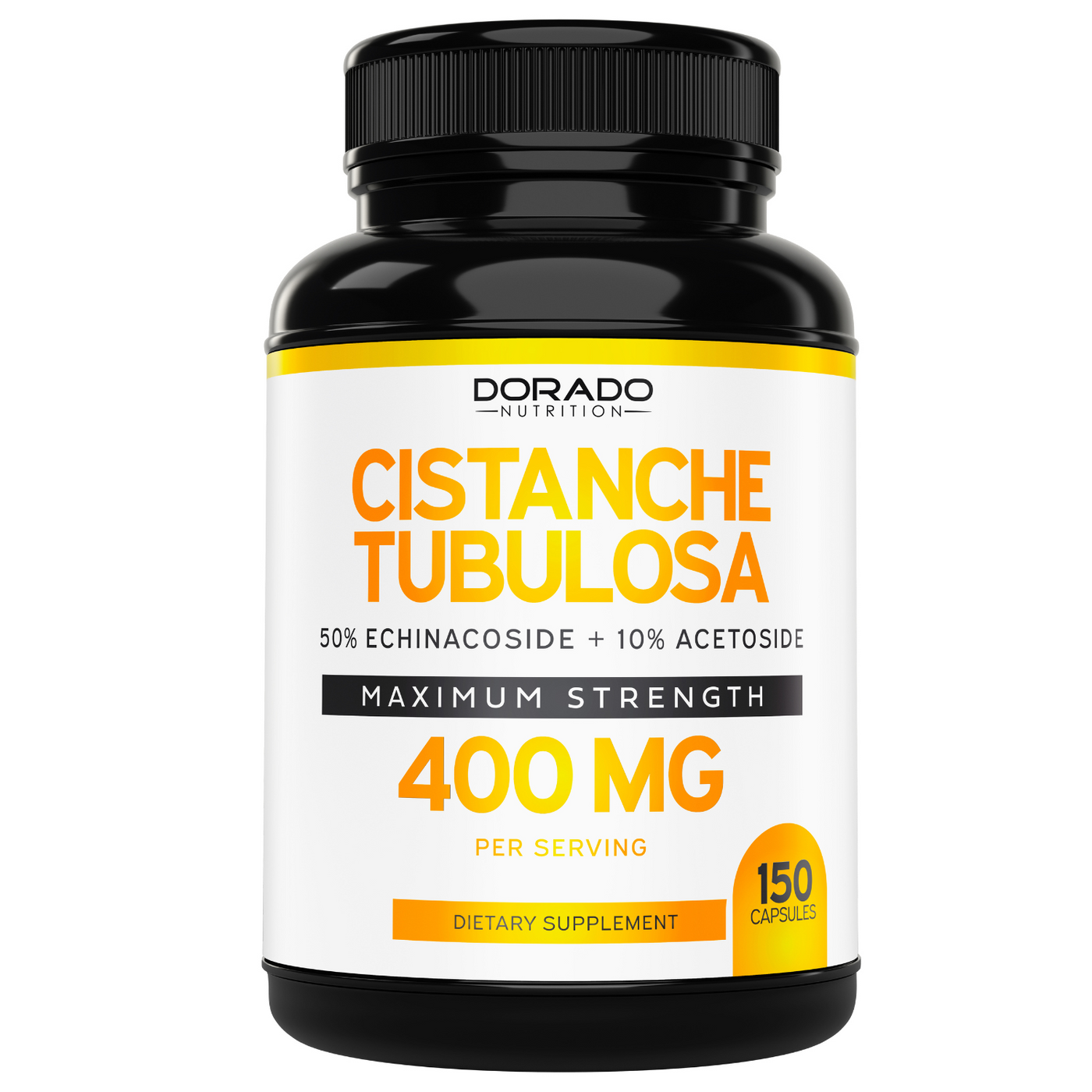 Cistanche Tubulosa Extract 400mg Per Serving (50% Echinacoside + 10% Acetoside)
