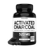 Organic Activated Charcoal Pills (120 Capsules)